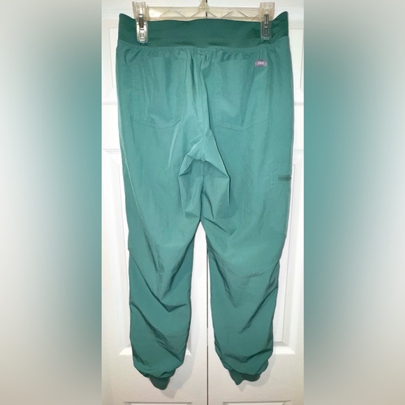Figs Scrub Pants Womens Green Zamora Jogger Technical Collection Bottom Sz S EUC - Picture 2 of 15